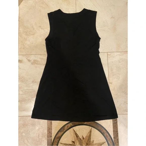 Unif Parker dress black white button up down mini dress. - Picture 4 of 7